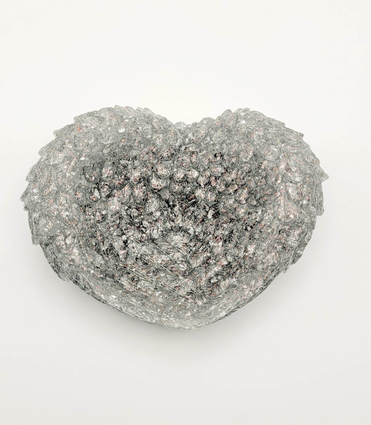 Angel Wings Dish Silver