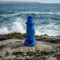Coastal Lighthouse Figurine in Blue