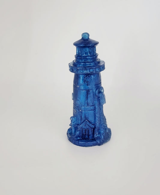 Lighthouse Figurine Blue