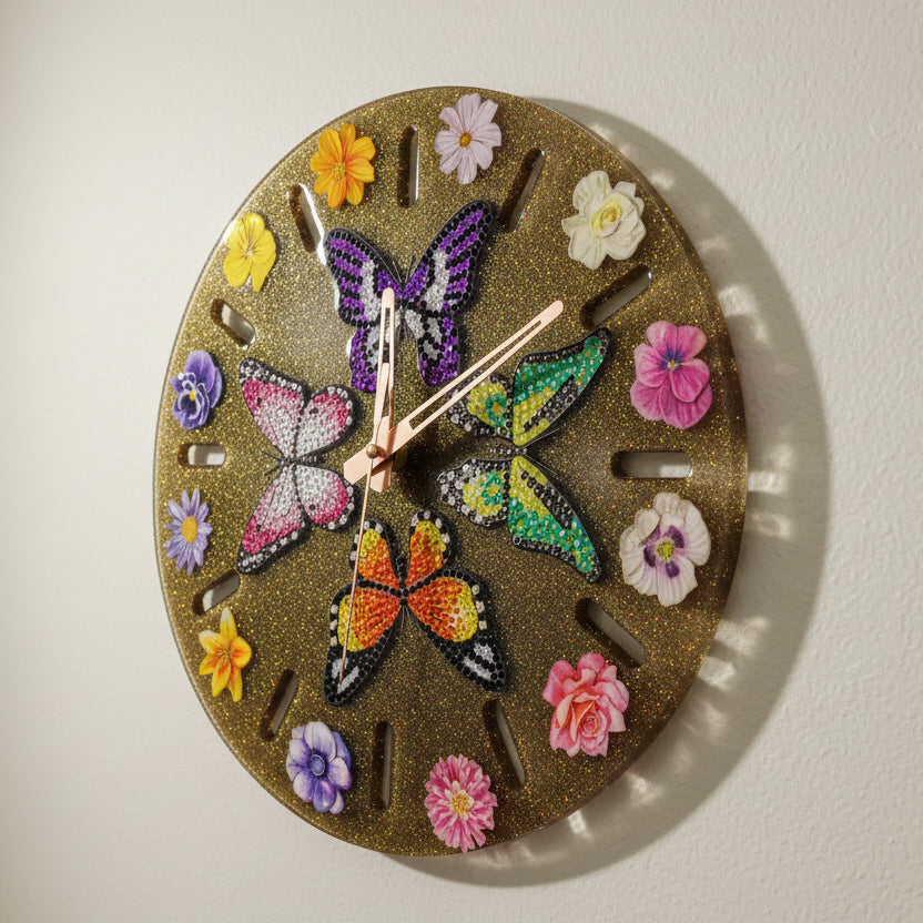 Butterfly Clock