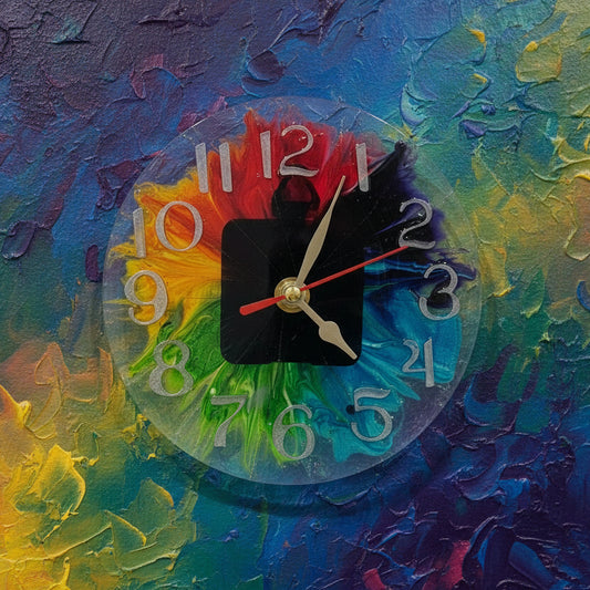 Rainbow Clock