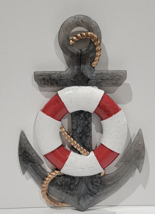 Anchor with Life Preserver