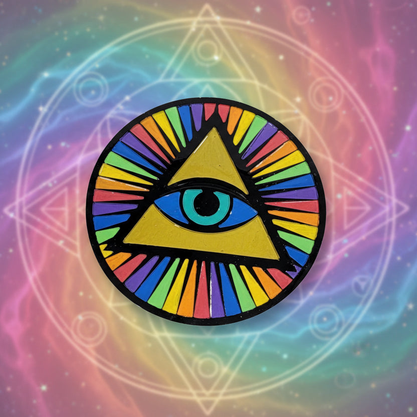 Pyramid Energy Circle Wall Plaque