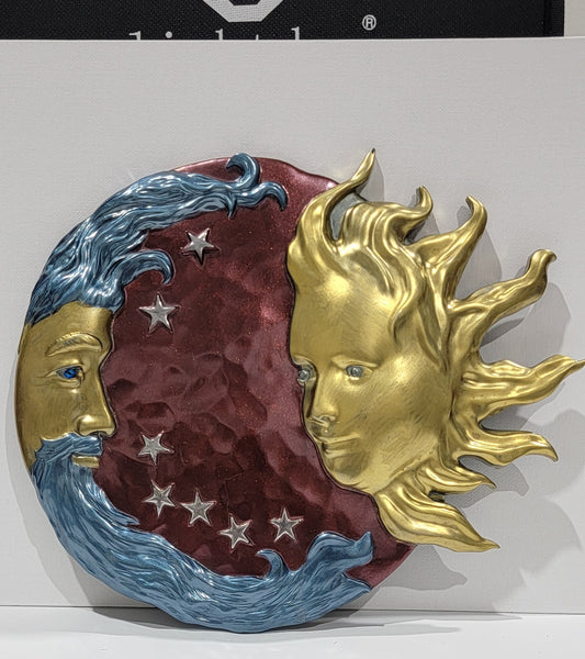 Two Faces Moon Wall Hanging