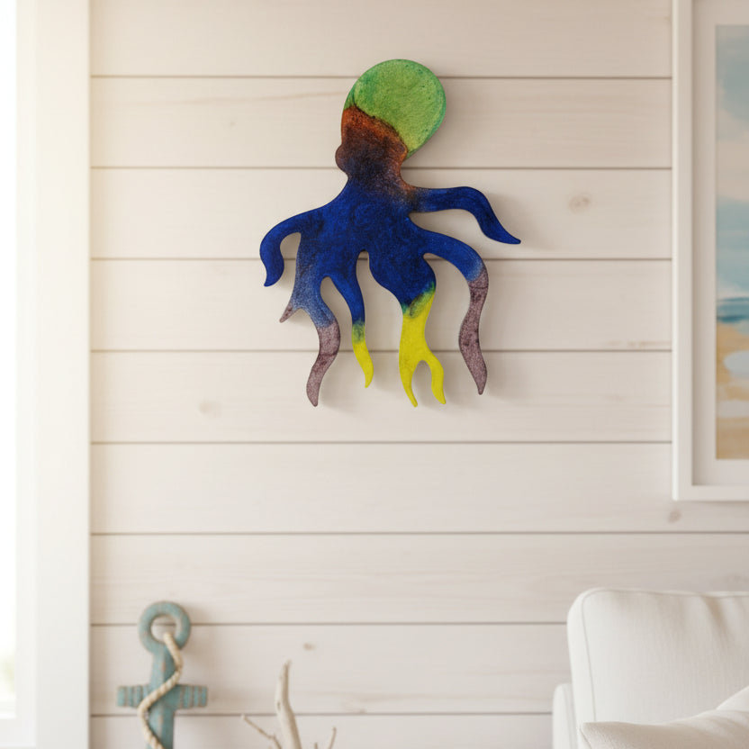Multi- color Octopus Wall Hanging
