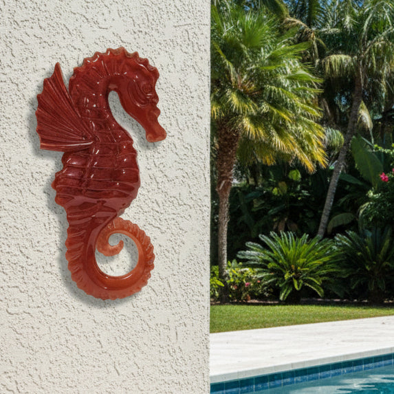 Coastal Seahorse Wall Hanging