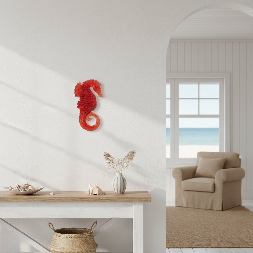 Coastal Seahorse Wall Hanging
