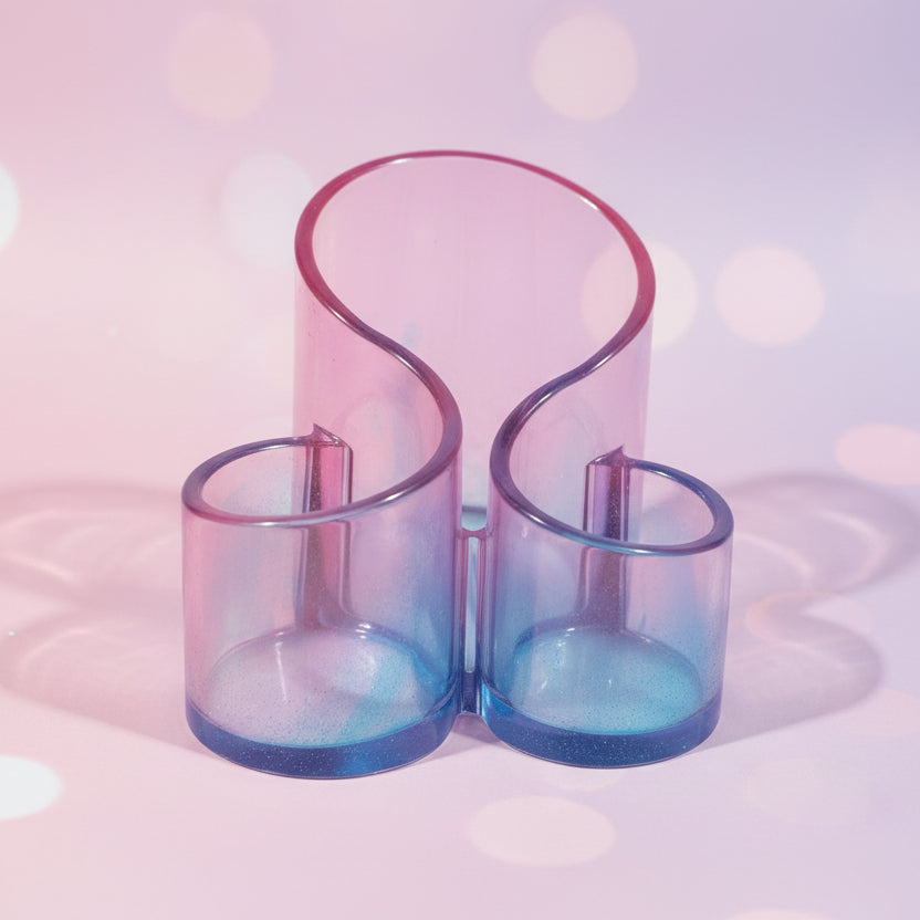 Transparent Makeup Storage – Space‑Saving Vanity Essential