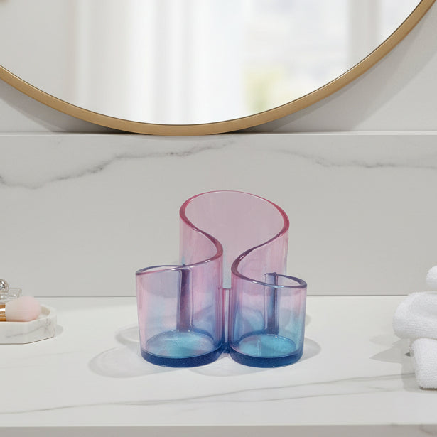 Transparent Makeup Storage – Space‑Saving Vanity Essential