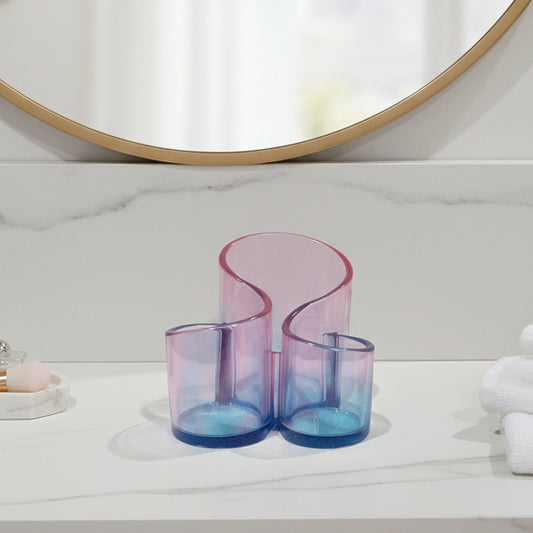 Transparent Makeup Storage – Space‑Saving Vanity Essential