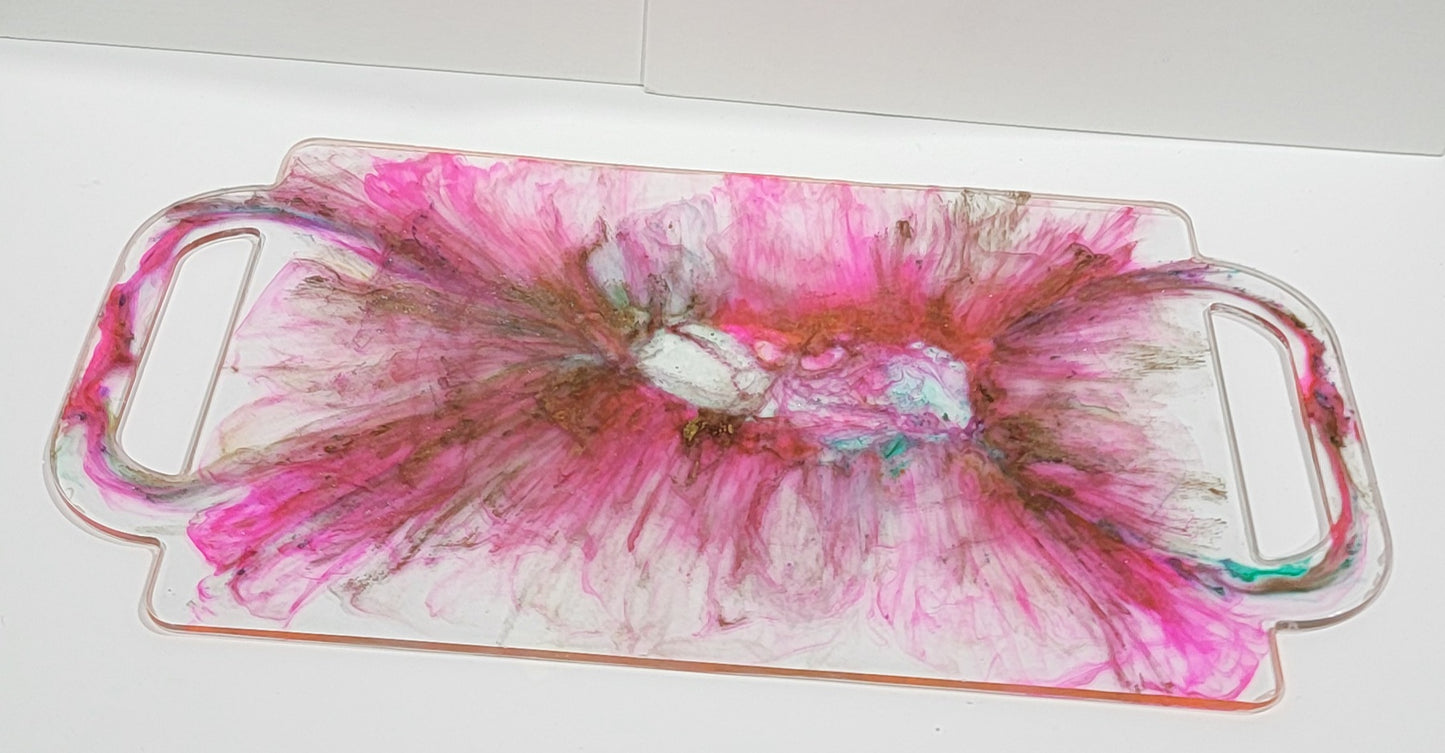 Pink Charcuterie Tray
