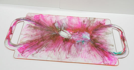 Pink Charcuterie Tray