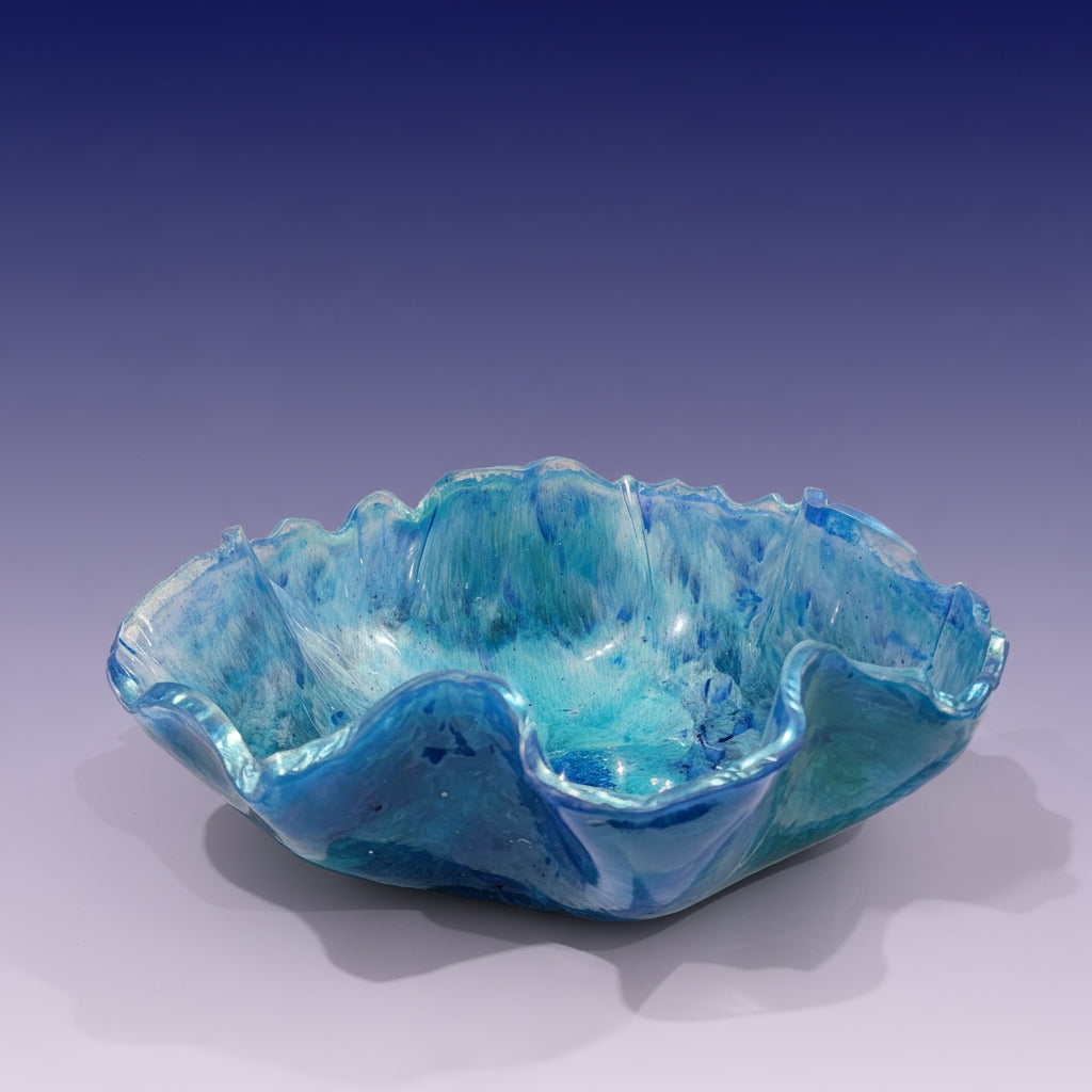 Sculpted Bowl & Vase Set – Elegant Decorative Pair