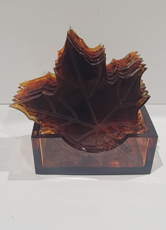 Leaf Coasters