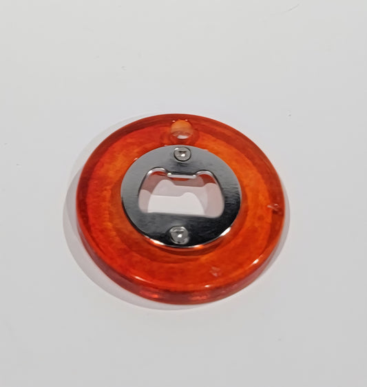 Bottle Opener Orange Circle
