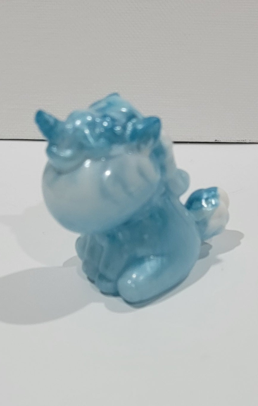 Unicorn Figurine Blue
