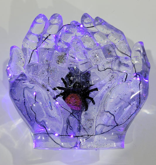 Light up Hands with Spider