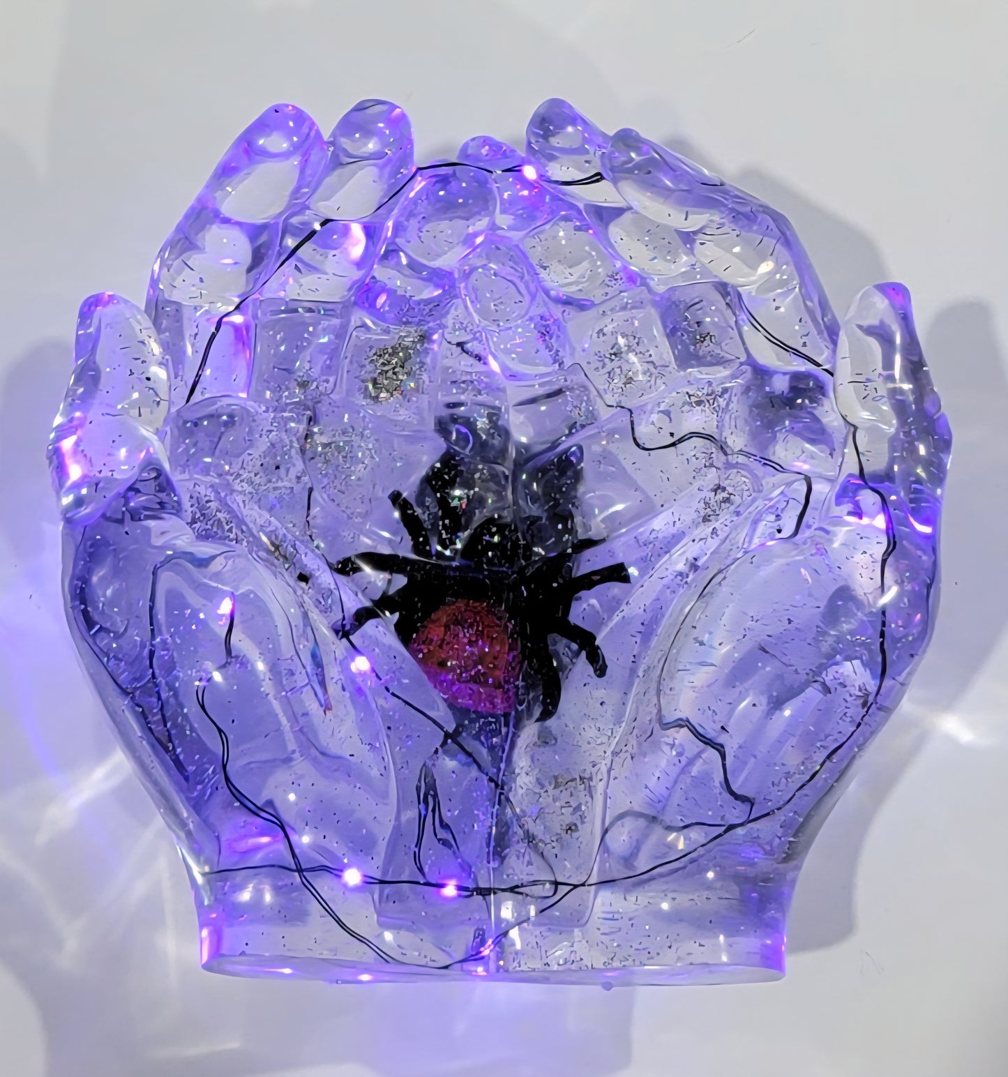 Light up Hands with Spider