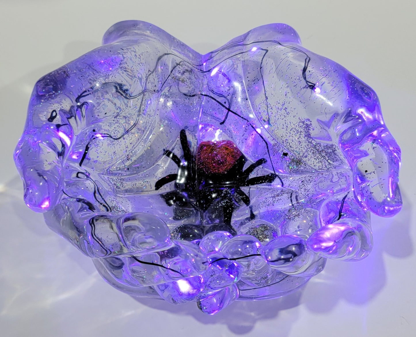 Light up Hands with Spider