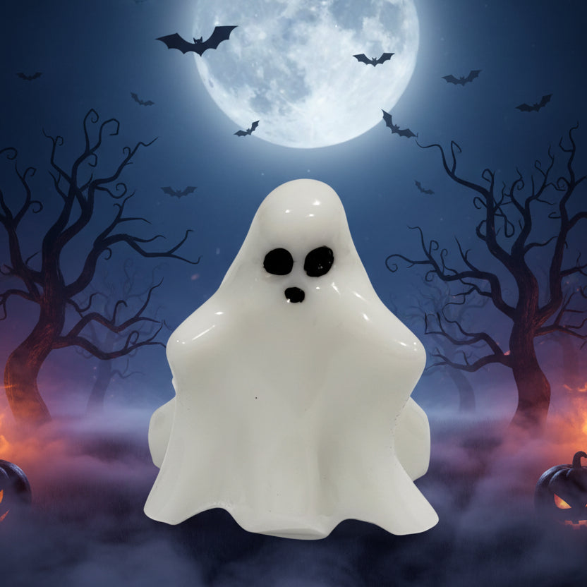 White Ghost Figurine