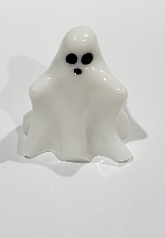 Ghost figurine white/black