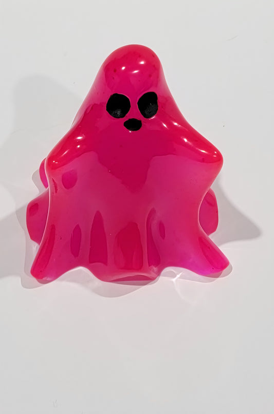 Ghost figurine Pink/black