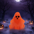 Orange Ghost Figurine