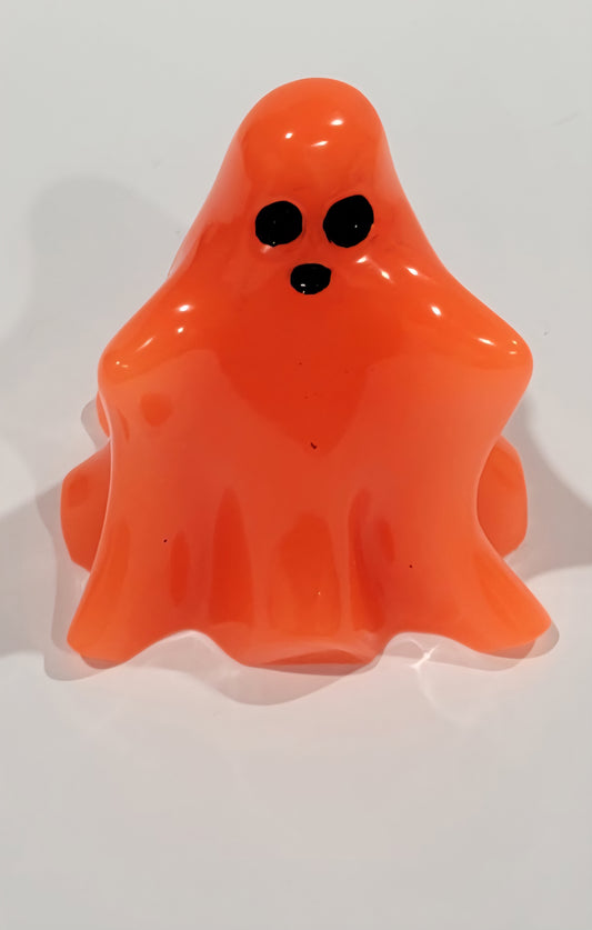 Ghost figurine Orange/black