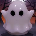 White Goblin Ghost w/Fringe