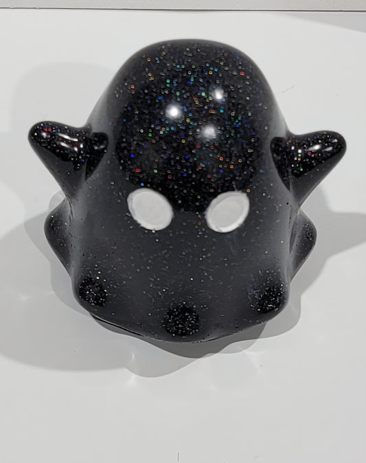 Goblin Ghost Black/white with fringe