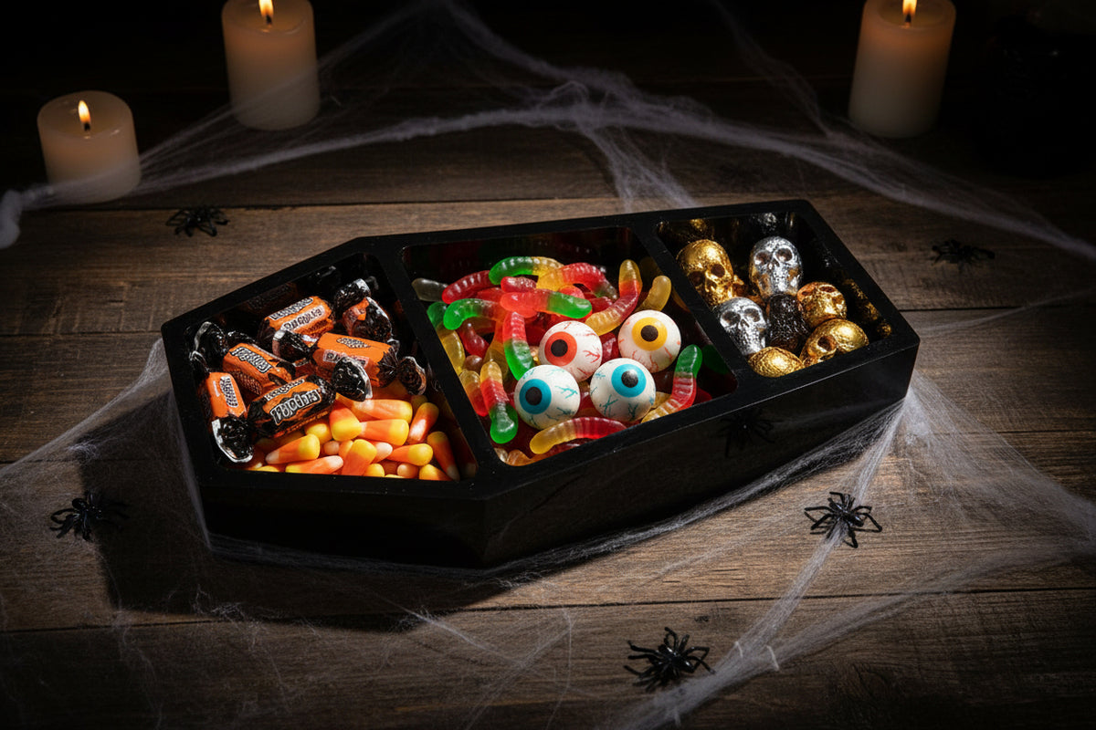 Black Coffin Dish