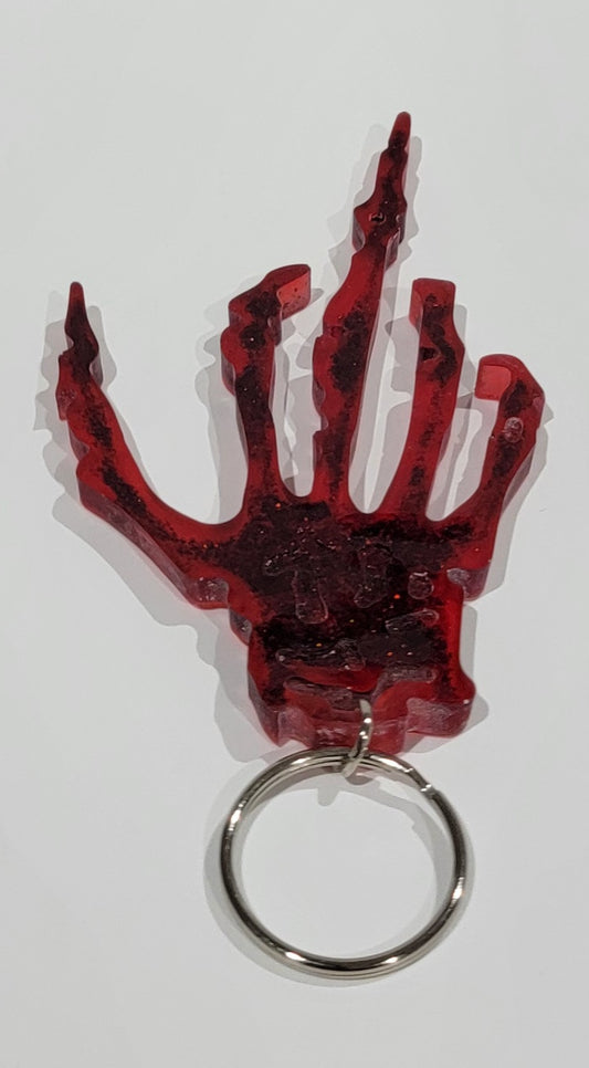Skeleton Hand Key chain