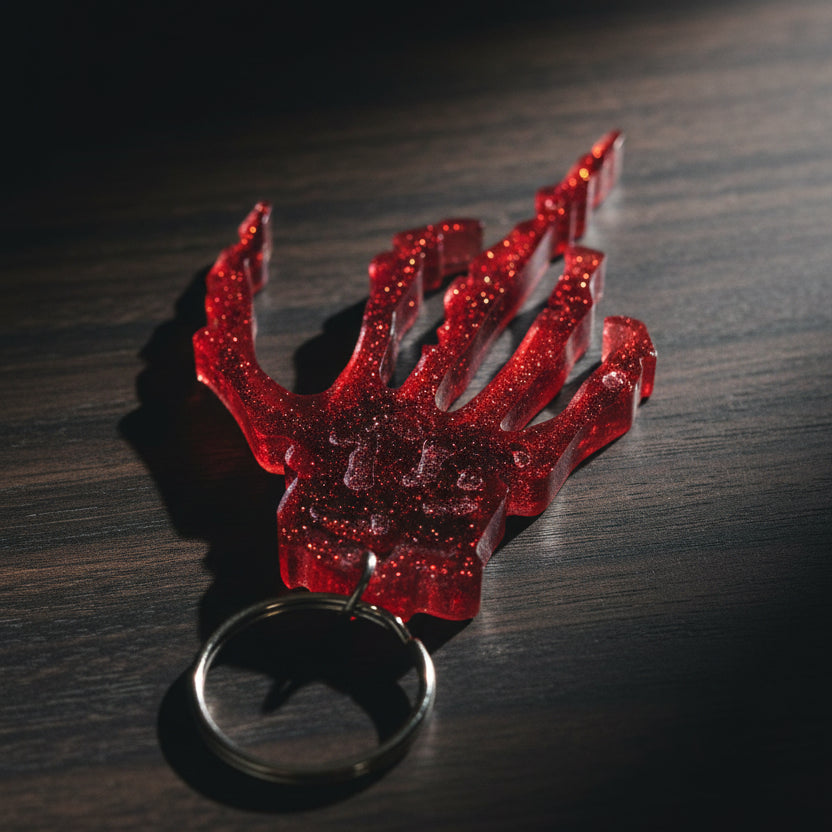 Skeleton Hand Key chain