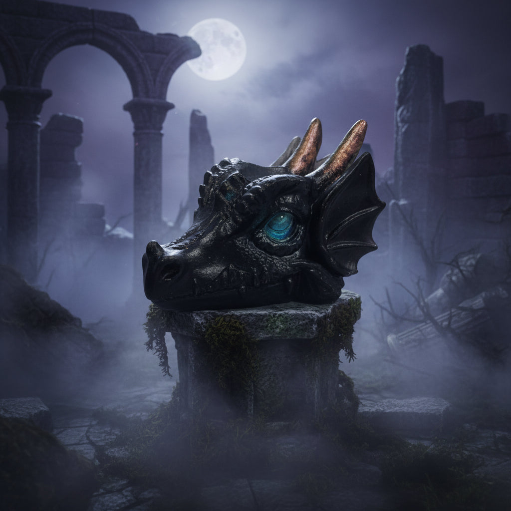 Dragon Head Figurine