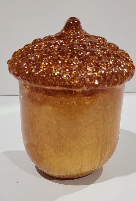 Acorn Dish Gold