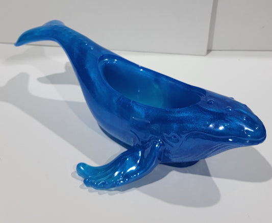 Whale Dish Blue