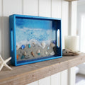 Blue Seascape Keepsake Box