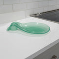 Contemporary Green Spoon Rest