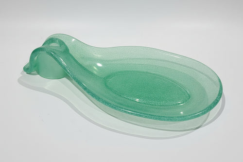 Contemporary Green Spoon Rest