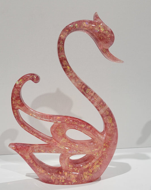Decorative Swans Pink