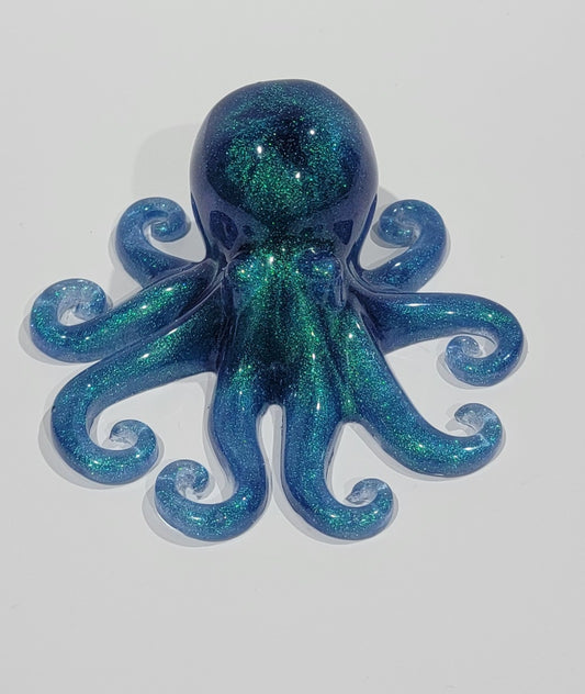 Octopus Figurine Blue