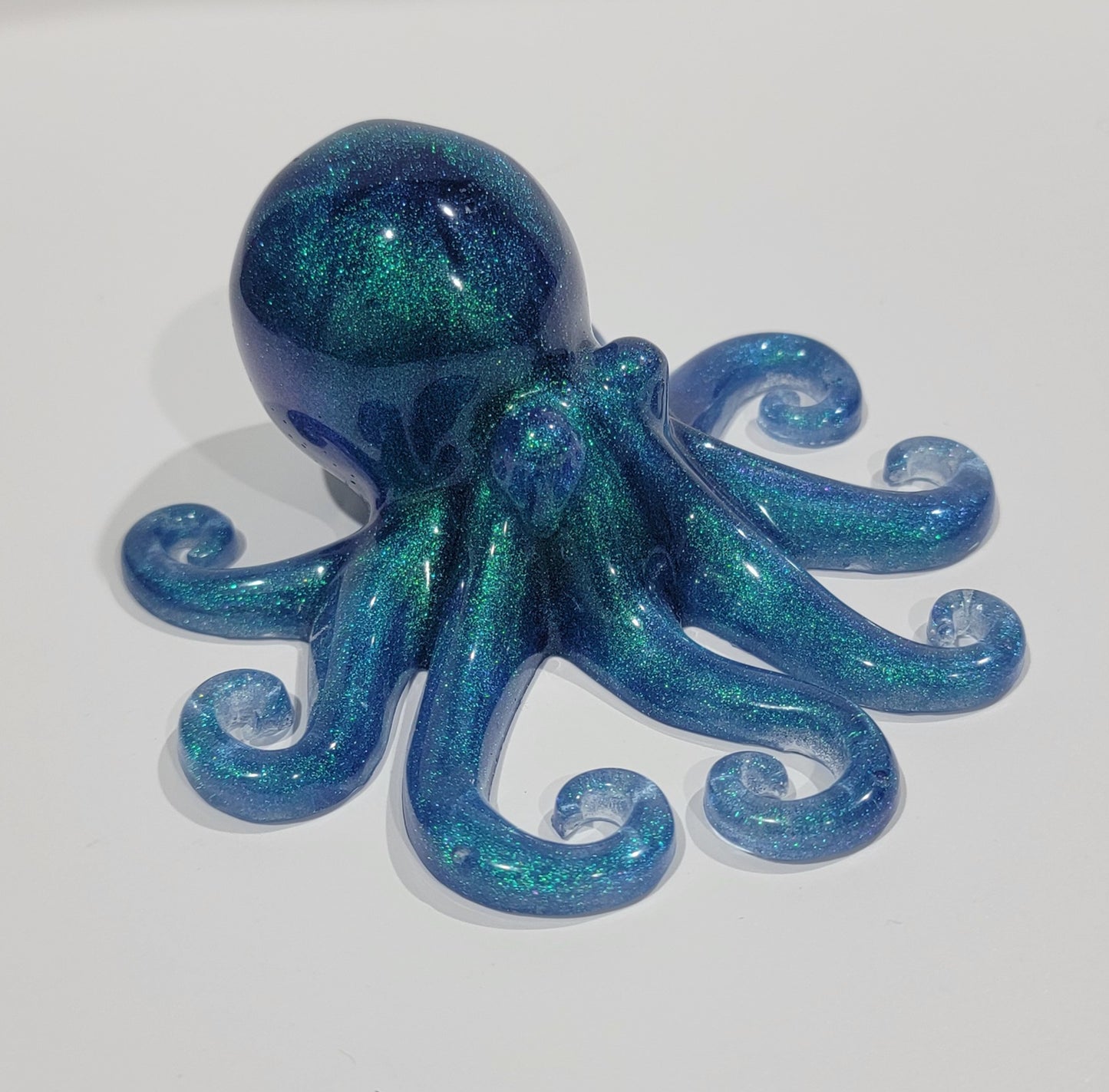 Octopus Figurine Blue
