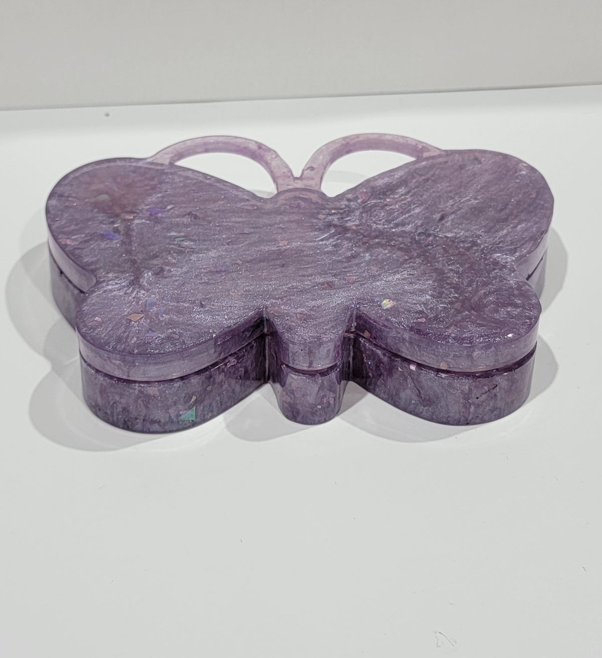 Purple Butterfly Trinket & Jewelry Holder