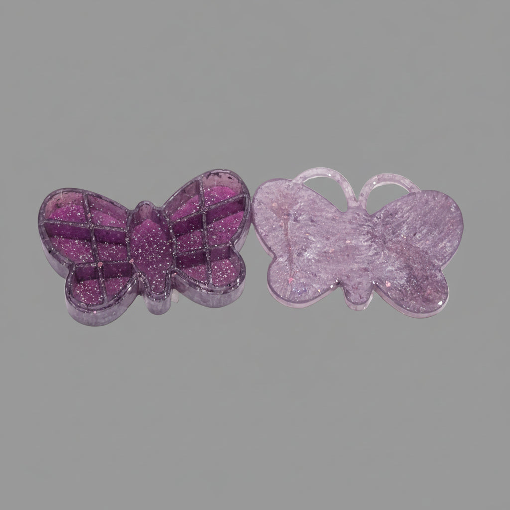 Purple Butterfly Trinket & Jewelry Holder