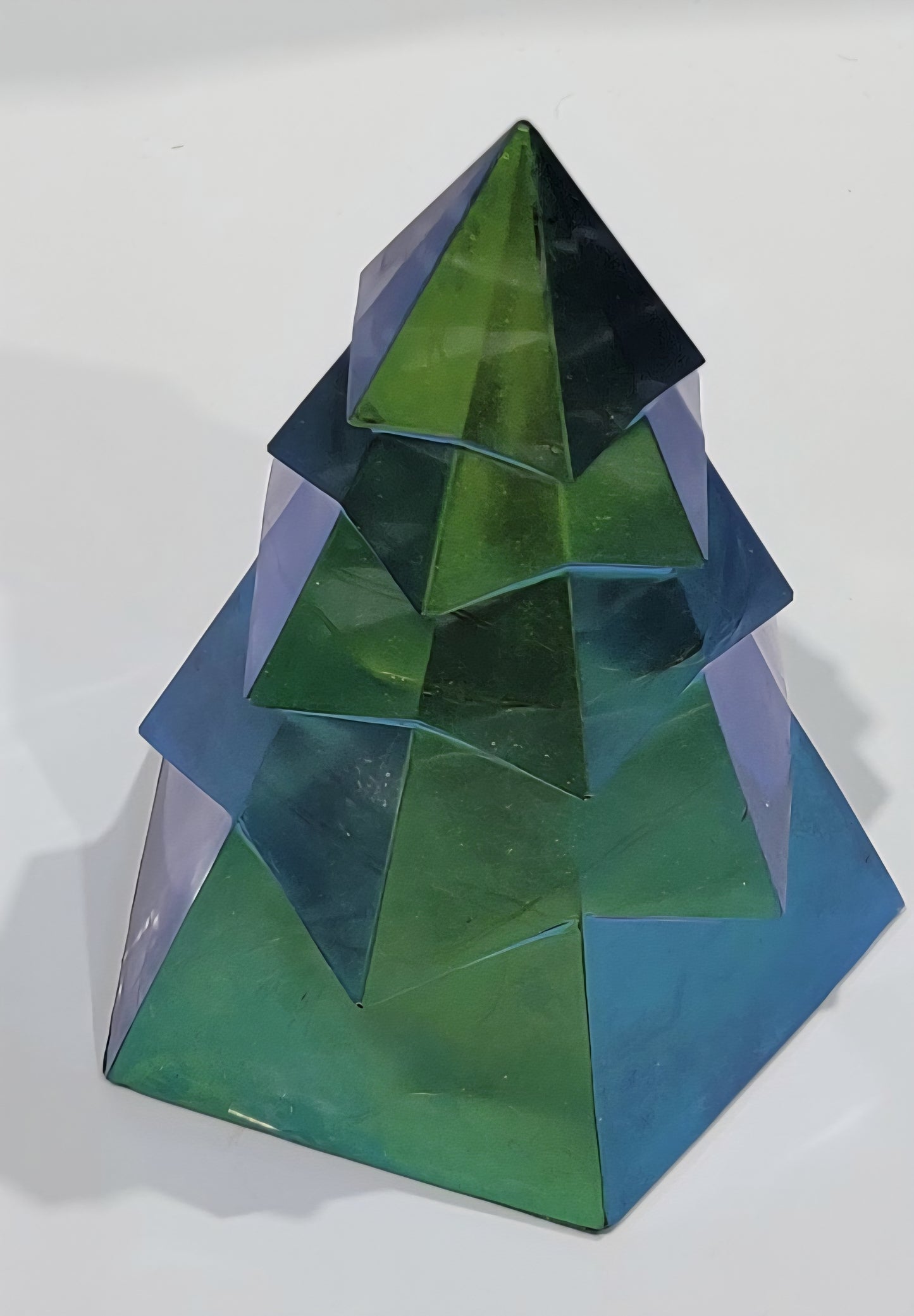 Green Christmas Tree Figurine