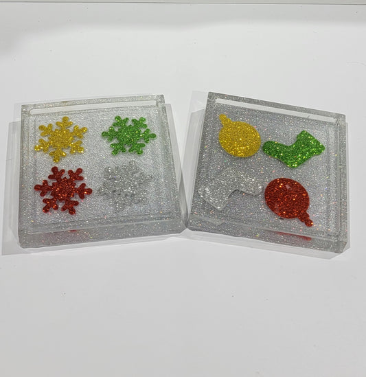 Snowflake Coasters