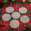 Holographic Christmas Ornaments (Set of 6)