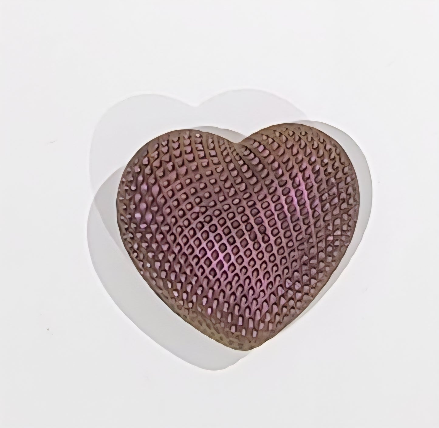 Pink Heart Paperweight