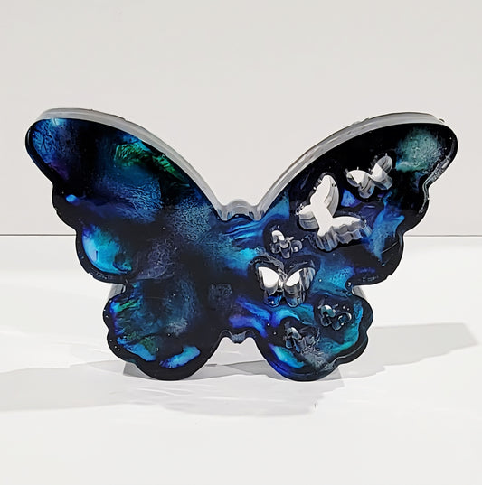 Multi color Butterfly statue
