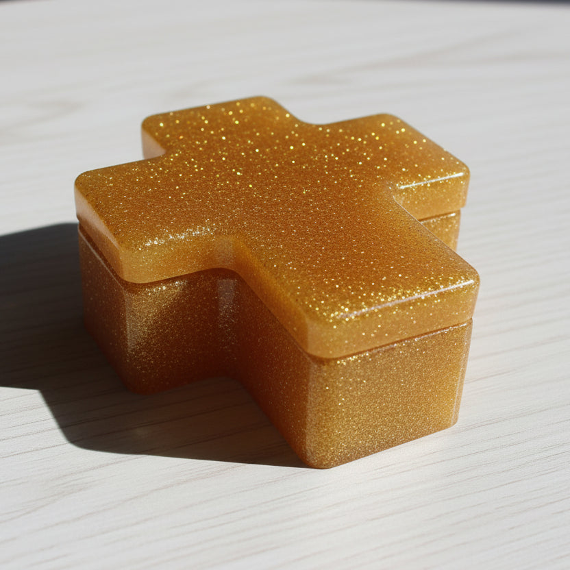 Cross Trinket Box